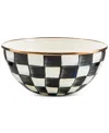 Mackenzie-childs Extra-large Courtly Check Everyday Bowl In No Color