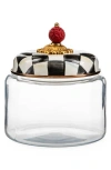 Mackenzie-childs Mackenzie Childs Courtly Check Medium Kitchen Canister
