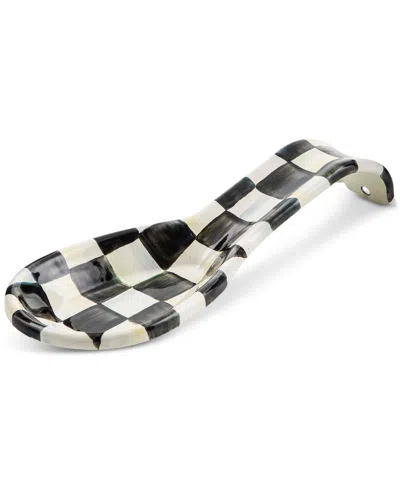 Mackenzie-childs Courtly Check Spoon Rest In No Color