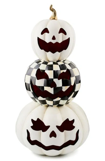 Mackenzie-childs Mackenzie Childs Courtly Check Stacked Illuminated