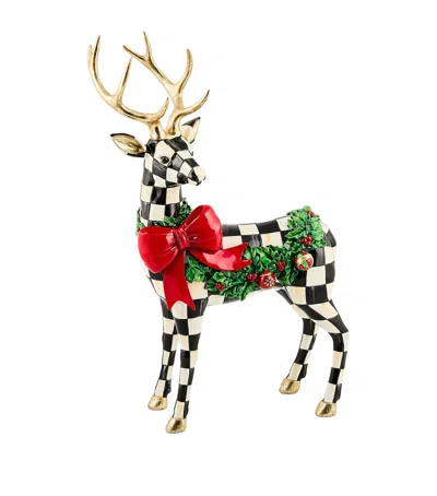 Mackenzie-childs Courtly Check Standing Deer In Multi