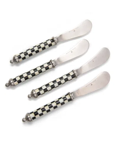 MACKENZIE-CHILDS COURTLY CHECK SUPPER CLUB SPREADERS