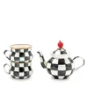 Mackenzie-childs Courtly Check Tea Party Set