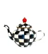 MACKENZIE-CHILDS COURTLY CHECK TEAPOT