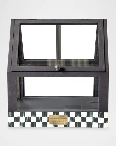 Mackenzie-childs Courtly Check Terrarium In Black