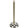Mackenzie-childs Mackenzie Childs Courtly Check Toilet Tissue Holder In Black