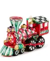 Mackenzie-childs Courtly Check Train Ornament In Multi