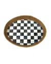 Mackenzie-childs Courtly Check Tray In Check/black