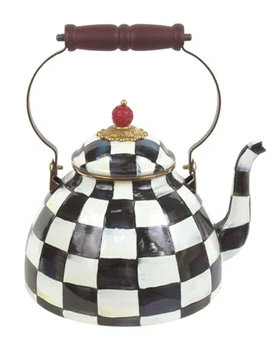 Mackenzie-childs Courtly Check Two-quart Tea Kettle In Multi