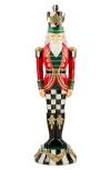Mackenzie-childs Mackenzie Childs Courtly Classic Resin Nutcracker. In Multi