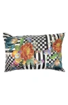 Mackenzie-childs Mackenzie Childs Courtly Flower Market Lumbar Pillow