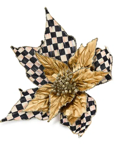 Mackenzie-childs Courtly Noel Poinsettia Clip In Multi