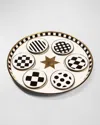 Mackenzie-childs Courtly Seder Plate