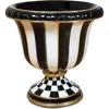 Mackenzie-childs Mackenzie Childs Courtly Stripe Urn In Black