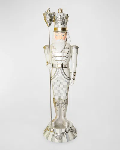 Mackenzie-childs Crystal Palace Trophy Nutcracker In White
