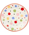 Mackenzie-childs Day At The Fair Salad Plate
