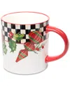 Mackenzie-childs Deck The Halls Mugs, Set Of 4 In No Color