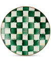 Mackenzie-childs Emerald Check Serving Platter