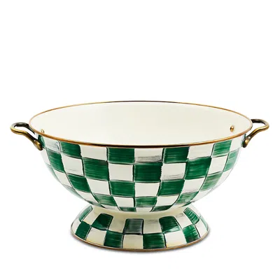 Mackenzie-childs Emerald Check Everything Bowl