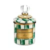 Mackenzie-childs Emerald Check Mini Canister