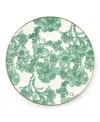 Mackenzie-childs Emerald English Garden Charger Plate