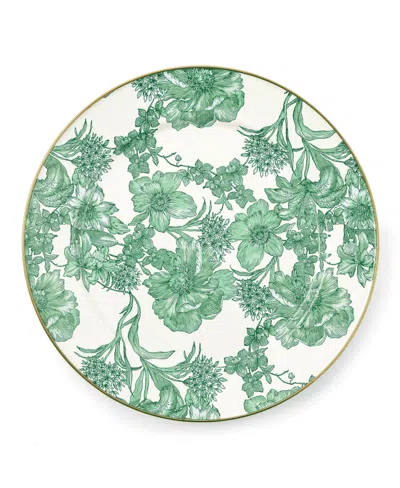Mackenzie-childs Emerald English Garden Charger Plate