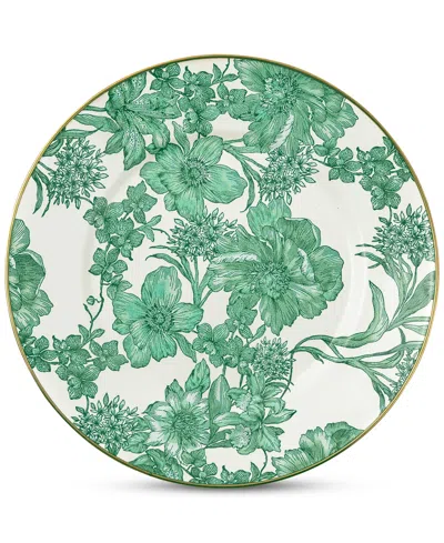 Mackenzie-childs Emerald English Garden Dinner Plate