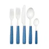 Mackenzie-childs Everyday Indigo 5 Piece Place Setting In Blue