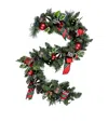 Mackenzie-childs Fabric Tartastic Illuminated Garland