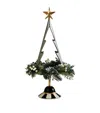 Mackenzie-childs Farmhouse Holiday Galvanised Tree Topper In Green