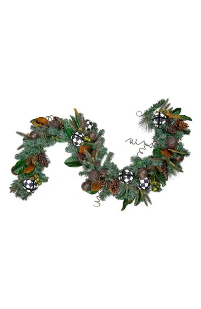 Mackenzie-childs Mackenzie Childs Farmhouse Illuminated Garland In Green