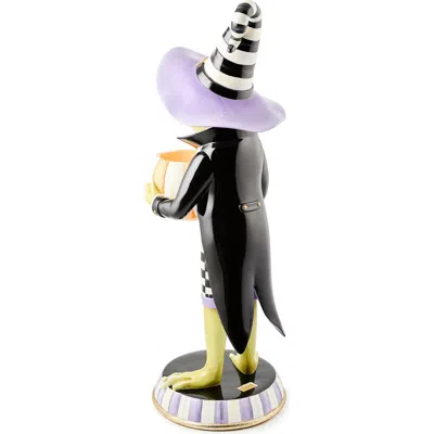 Mackenzie-childs Mackenzie Childs Fergal The Frog Butler Halloween Decoration In Multi