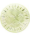 Mackenzie-childs Fern Forest Dinner Plate