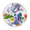 Mackenzie-childs Flower Market Dinner Plate - White In Multi