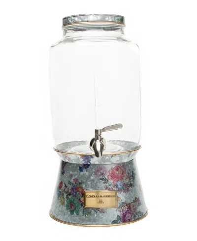 Mackenzie-childs Flower Market Galvanized Beverage Dispenser In Multi