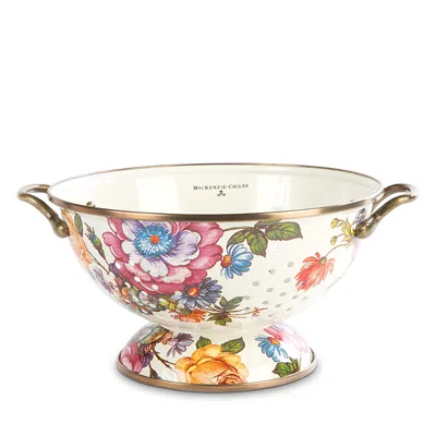 MACKENZIE-CHILDS MACKENZIE-CHILDS FLOWER MARKET LARGE COLANDER