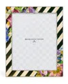 Mackenzie-childs Flower Market Silver Plated Frame, 8" X 10" In Multi