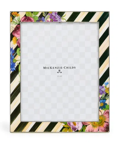 Mackenzie-childs Flower Market Silver Plated Frame, 8" X 10" In Multi