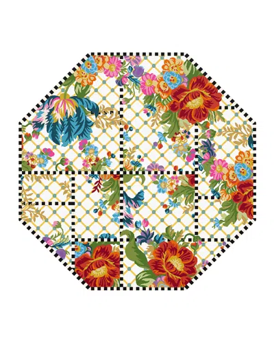 Mackenzie-childs Flower Market Trellis Rug, 6' Octagon In Multi