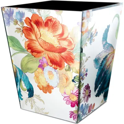 Mackenzie-childs Mackenzie Childs Flower Market Waste Bin In Multi