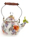 Mackenzie-childs Flower Market Whistling Tea Kettle