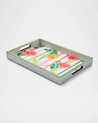 Mackenzie-childs Garden Gala Serving Tray In Multi