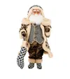 Mackenzie-childs Mackenzie Childs Gingerbread Santa Claus In Multi