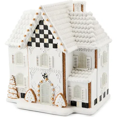 Mackenzie-childs Mackenzie Childs Gingerbread Illuminated Manor In White