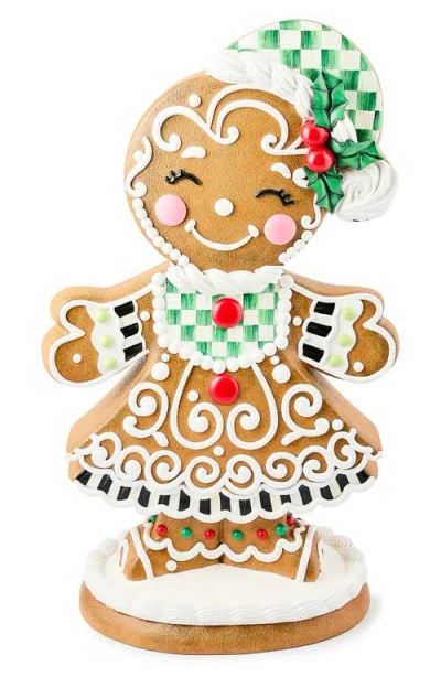 Mackenzie-childs Mackenzie Childs Gingerbread Trophy Girl In Multi