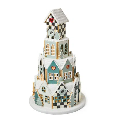 Mackenzie-childs Gingerbread Village Illuminated Ornament