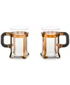 Mackenzie-childs Glass Coffee Cup, Set Of 2 In No Color