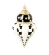 Mackenzie-childs Glass Courtly Noel Fluted Tree Decoration In Multi