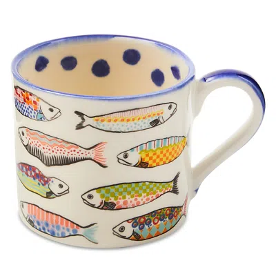 Mackenzie-childs Go Fish Mug In Multi