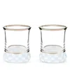 Mackenzie-childs Gray Malin Ski Holiday Glass Tumblers, Set Of 2 - Exclusive